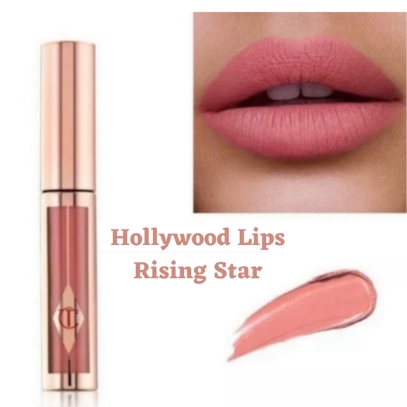 Charlotte Tilbury Hollywood Lips RISING STAR Matte Lipgloss NIB